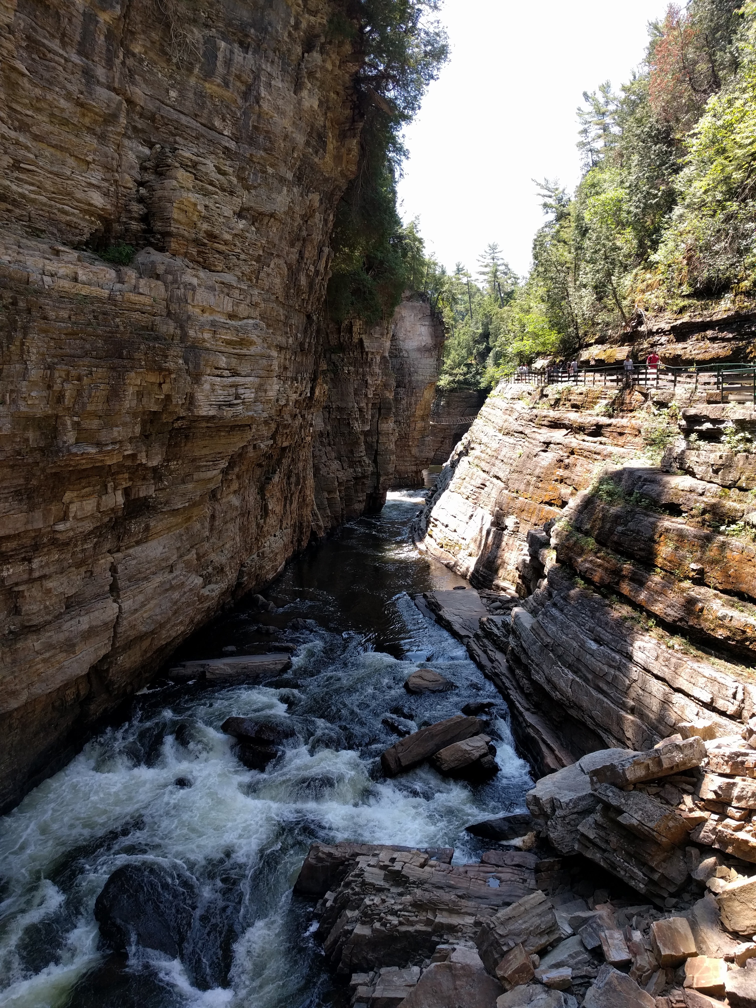Visiter Ausable Chasm - paysage